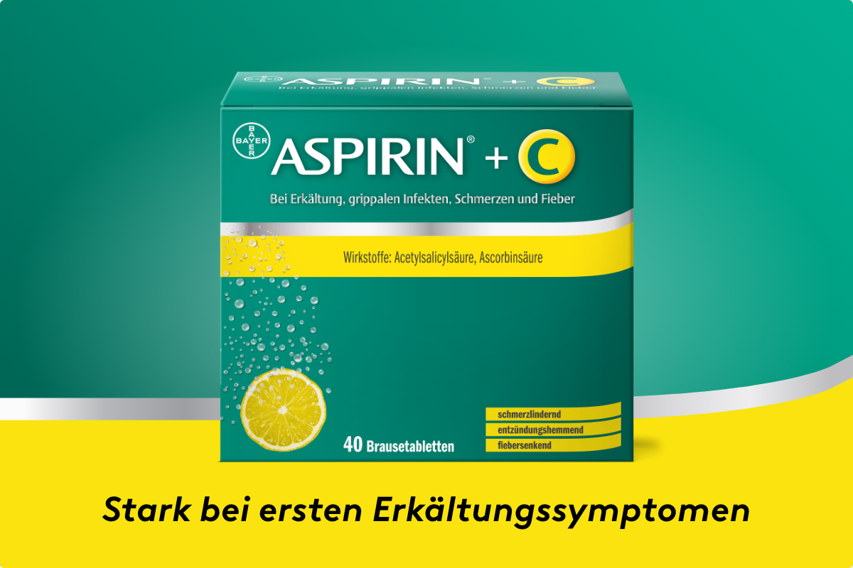 ASPIRIN plusC Packshot
