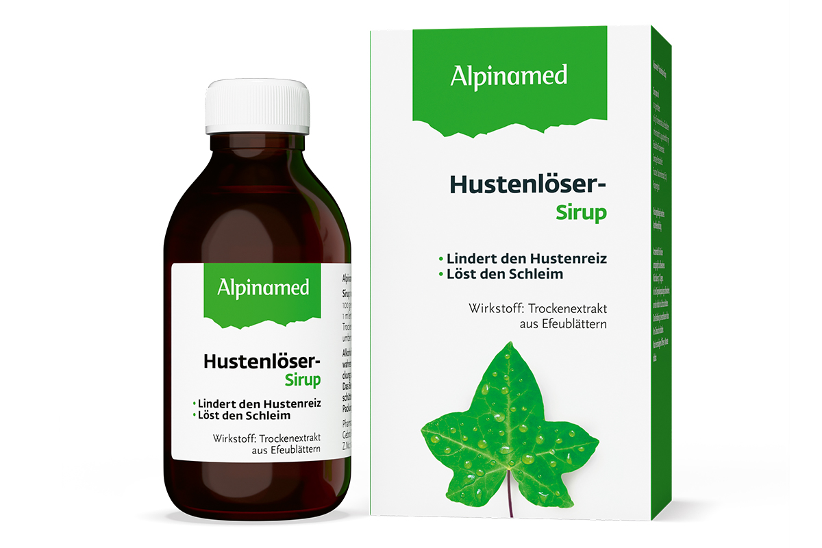 Alpinamed Hustenloeser Sirup Packshot