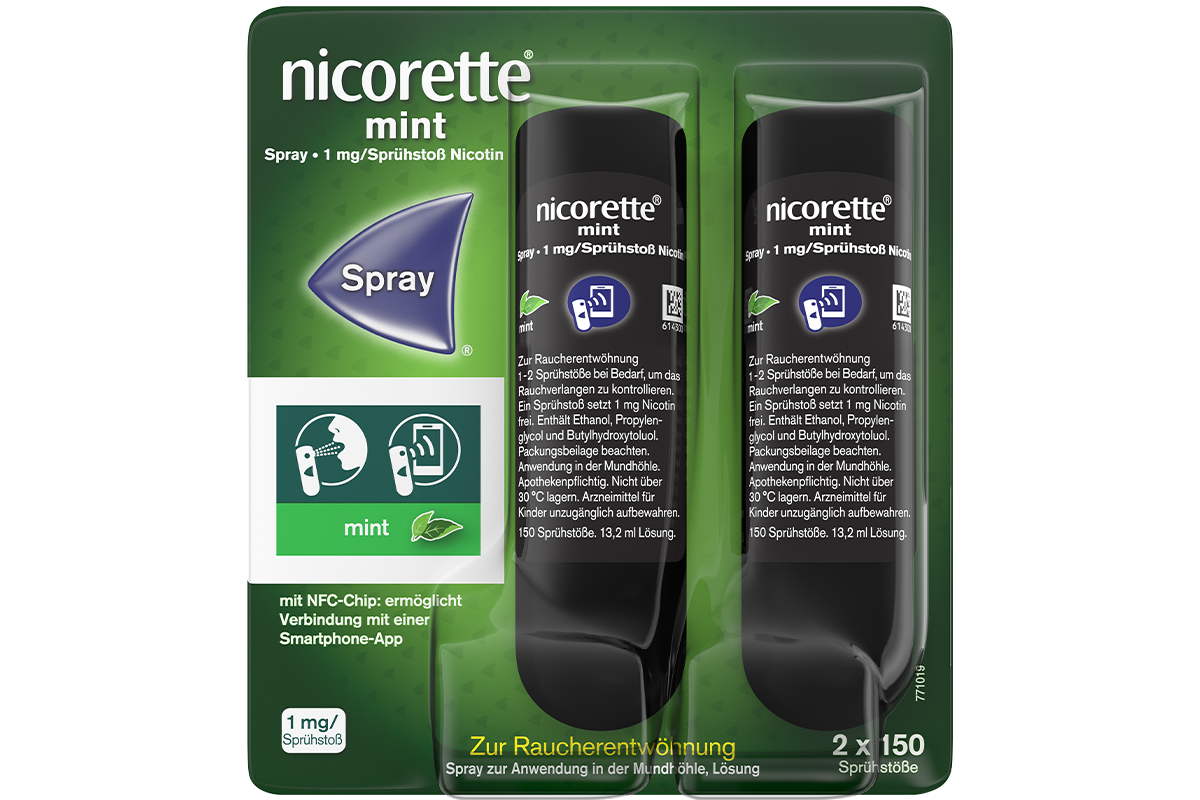 Nicorette „nicorette mint Spray“